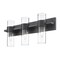 Z-Lite Lawson 3 Light Vanity, Matte Black & Clear 343-3V-MB - alternate 8